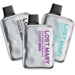 Одноразовая электронная сигарета Dragbar B5000 - Grape ice