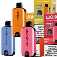 (М) Одноразовая электронная сигарета Waka SoPro DM 8000i - Вишневая Шипучка